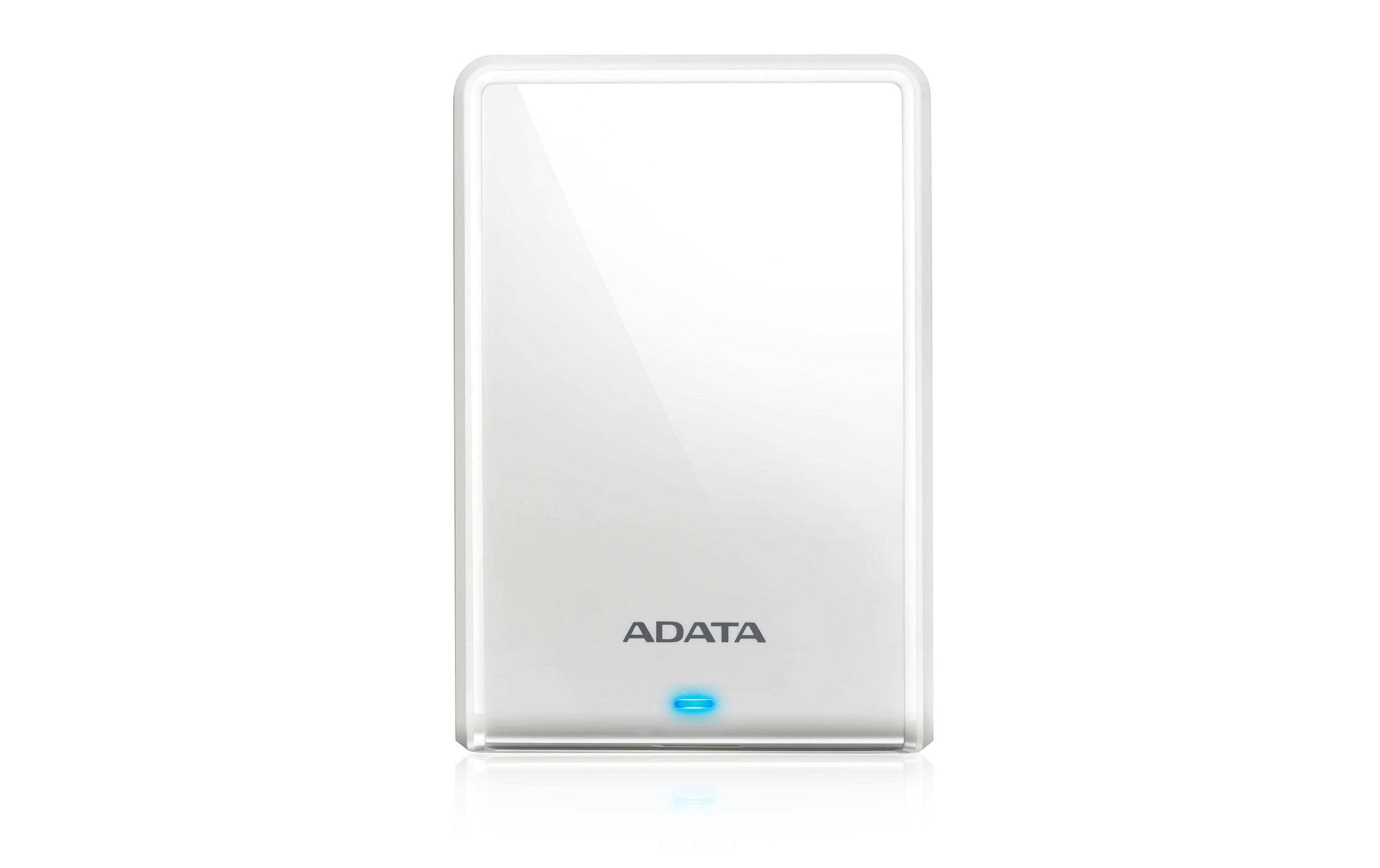 HD ADATA HV620S, 2.5", USB3.1, 2TB, weiss 5400rpm, USB 3.1, extern