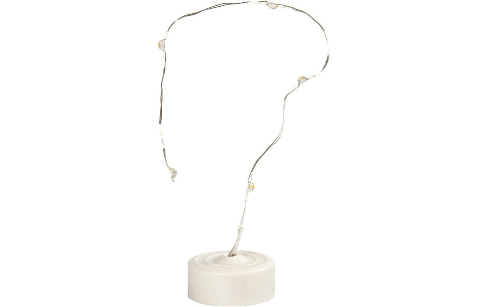 Creativ Company Lichterkette für Glocken mit Holzfuss