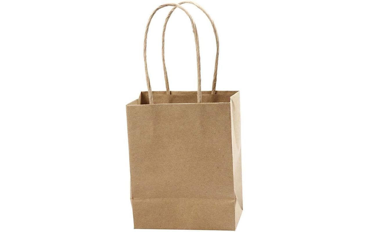 Creativ Company Papiertasche 10 Stück, 17 x 12 x 7 cm