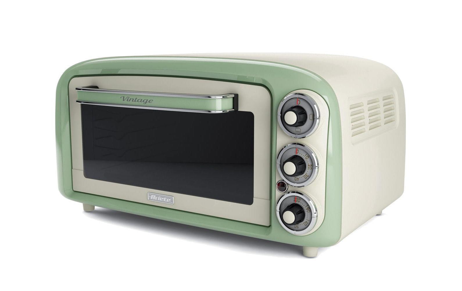 Ariete Backofen Retro Grün 18 Liter, 1380 Watt