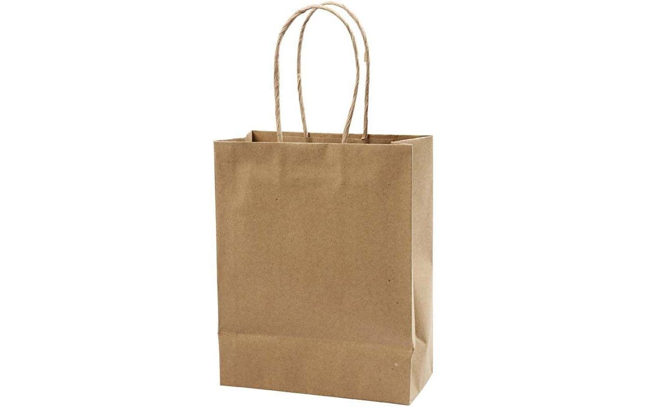 Creativ Company Papiertasche 10 Stück, 23 x 18 x 9 cm