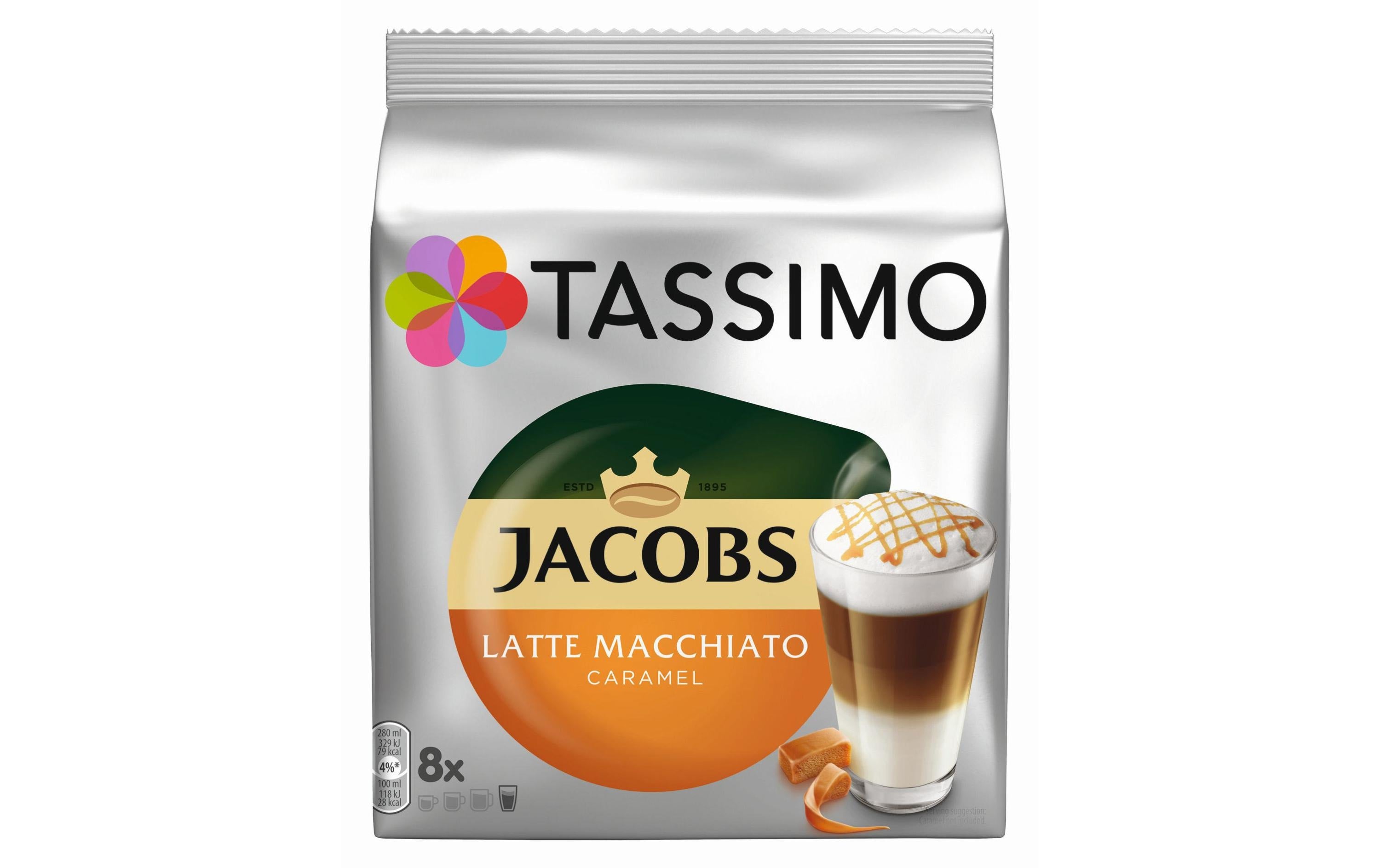 Tassimo T DISC Jacobs Latte Macchiato Cara. 1 Packung à 8 Portionen (Getränke)
