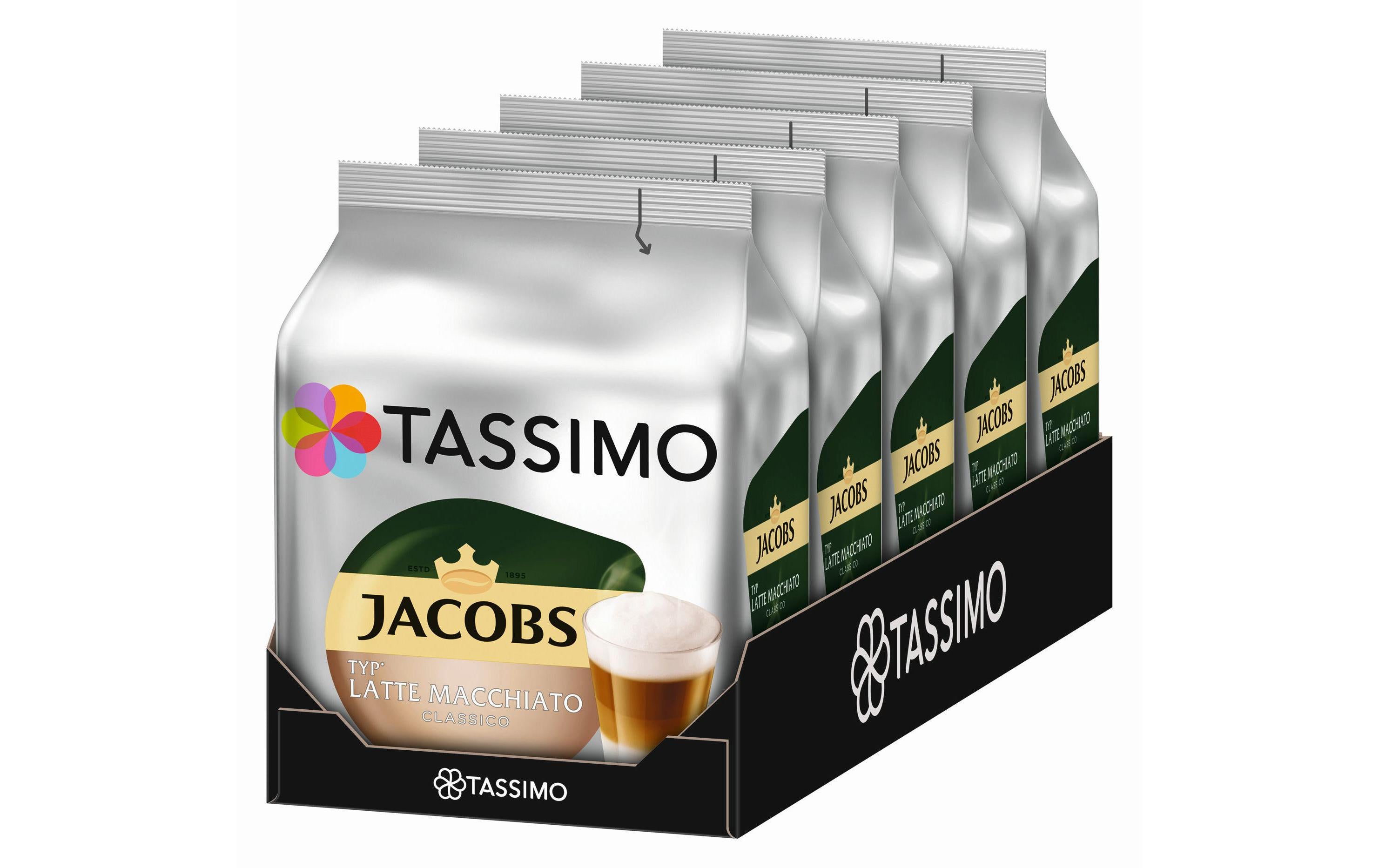 Tassimo T DISC Jacobs Latte Macchiato Karton à 5 Packungen (mit je 8 Portionen)