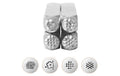 Impress Art Prägestempel Set Muster 6 mm