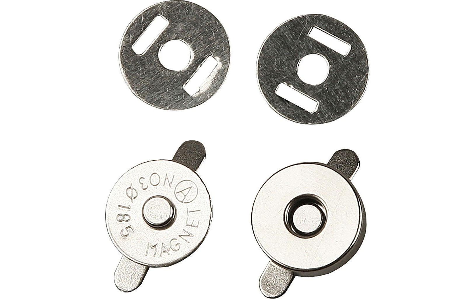 Creativ Company Magnetverschluss Knopf 25 Stück, D 18 mm