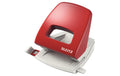 Leitz NeXXt  Bürolocher rot, 25 Blatt, Kunststoff