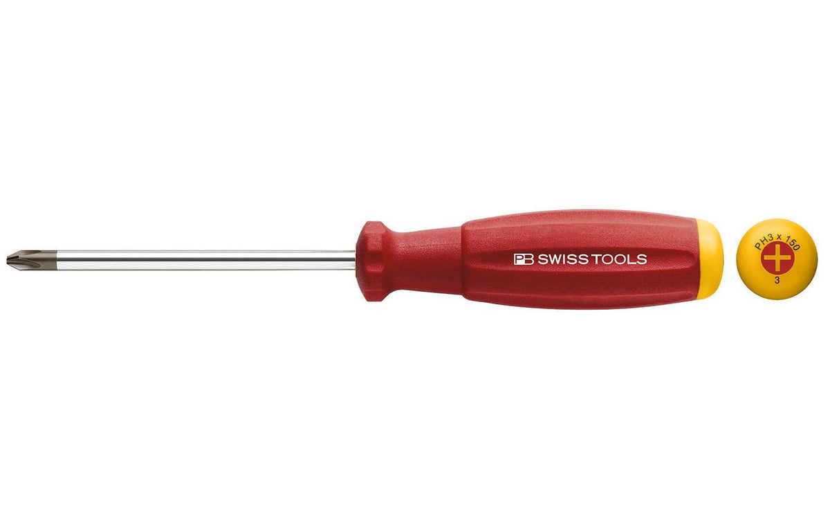 PB Schraubenzieher SwissGrip PB 8190-0-60 Kreuz Phillips, Klingenlänge 60mm