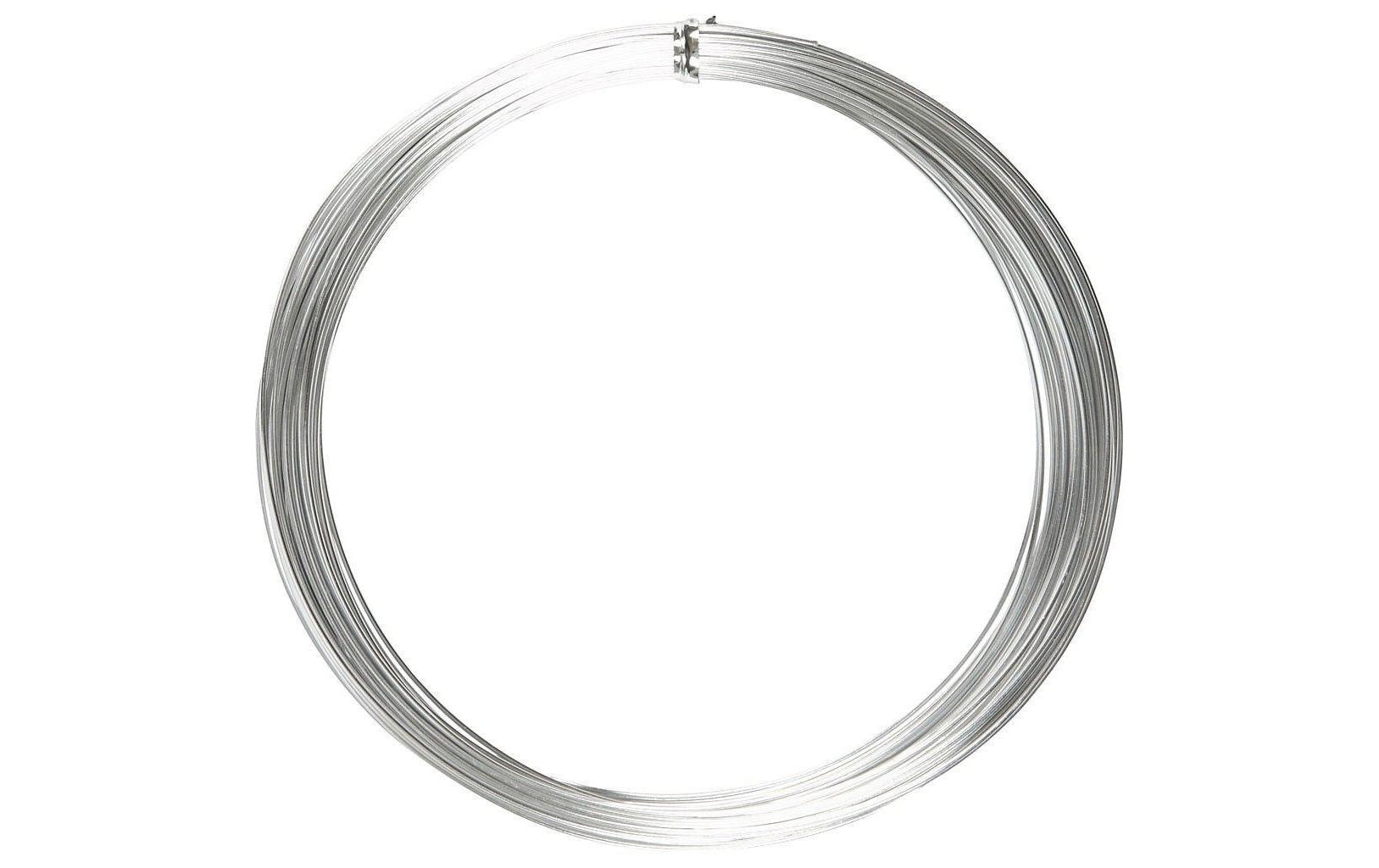 Creativ Company Aluminiumdraht 1 mm silber, 16 m