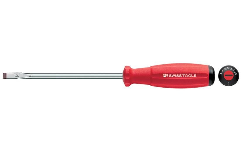 PB Schraubenzieher SwissGrip PB 8100-6-180 parallele  Spitze, Klingenlänge 180mm