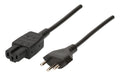 Apparatekabel C15A/Typ12, 2m TD3x1,0mm2