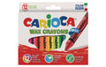 Carioca Wachsmalkreide Maxi Wax 12er Pack