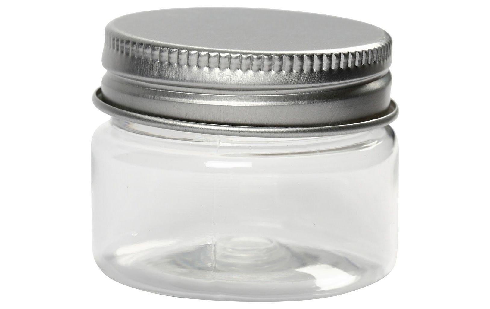 Creativ Company Kunststoffglas 35 ml 10 Stück, 35 x 45 mm