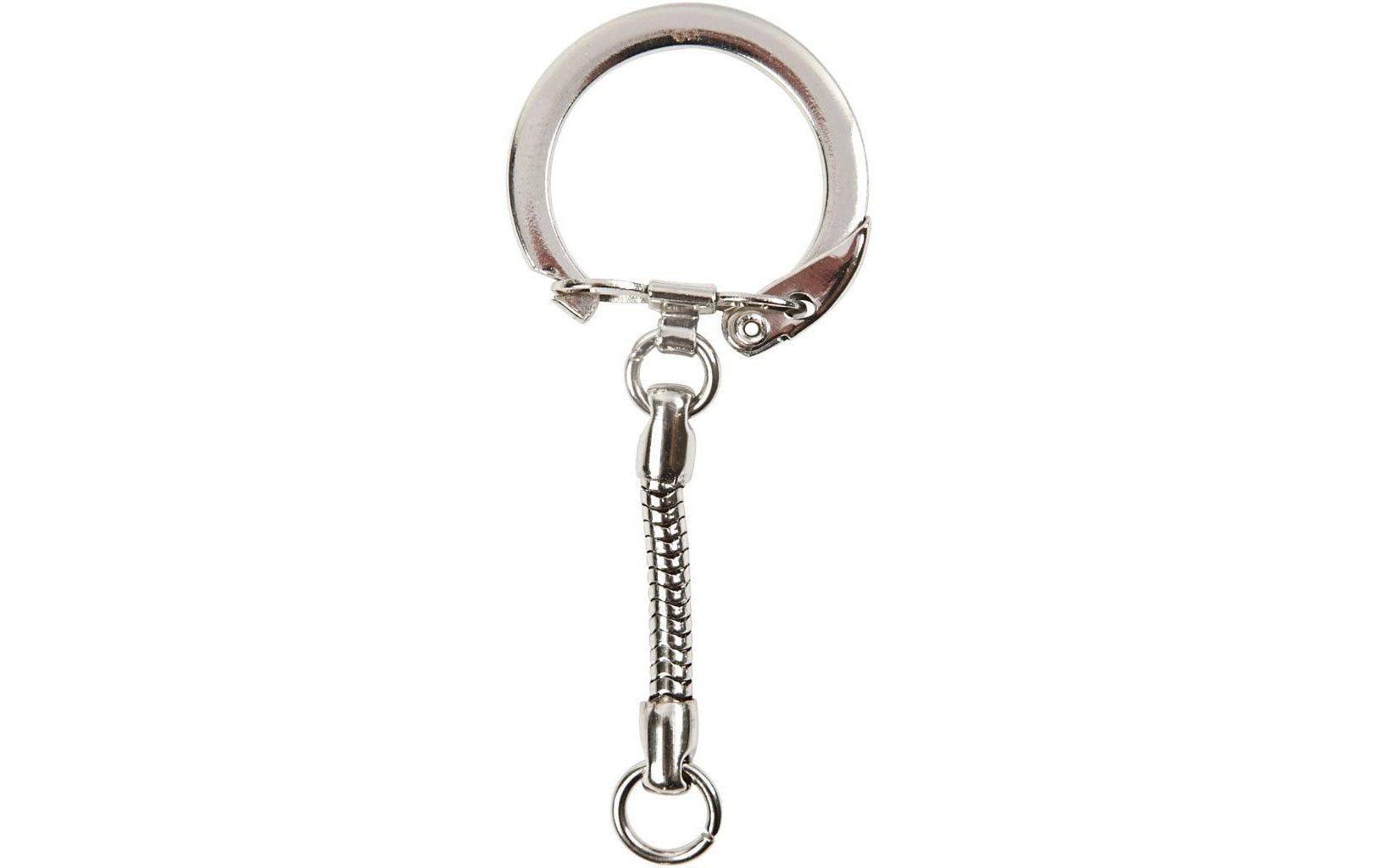 Creativ Company Schlüsselanhänger 25 Stück, D 2.3 cm, L 6 cm