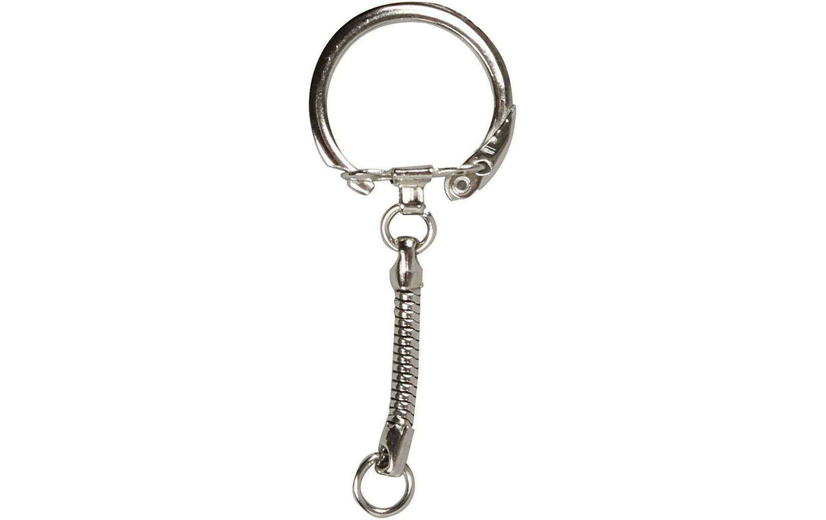 Creativ Company Schlüsselanhänger 5 Stück, D 2.3 cm, L 6 cm