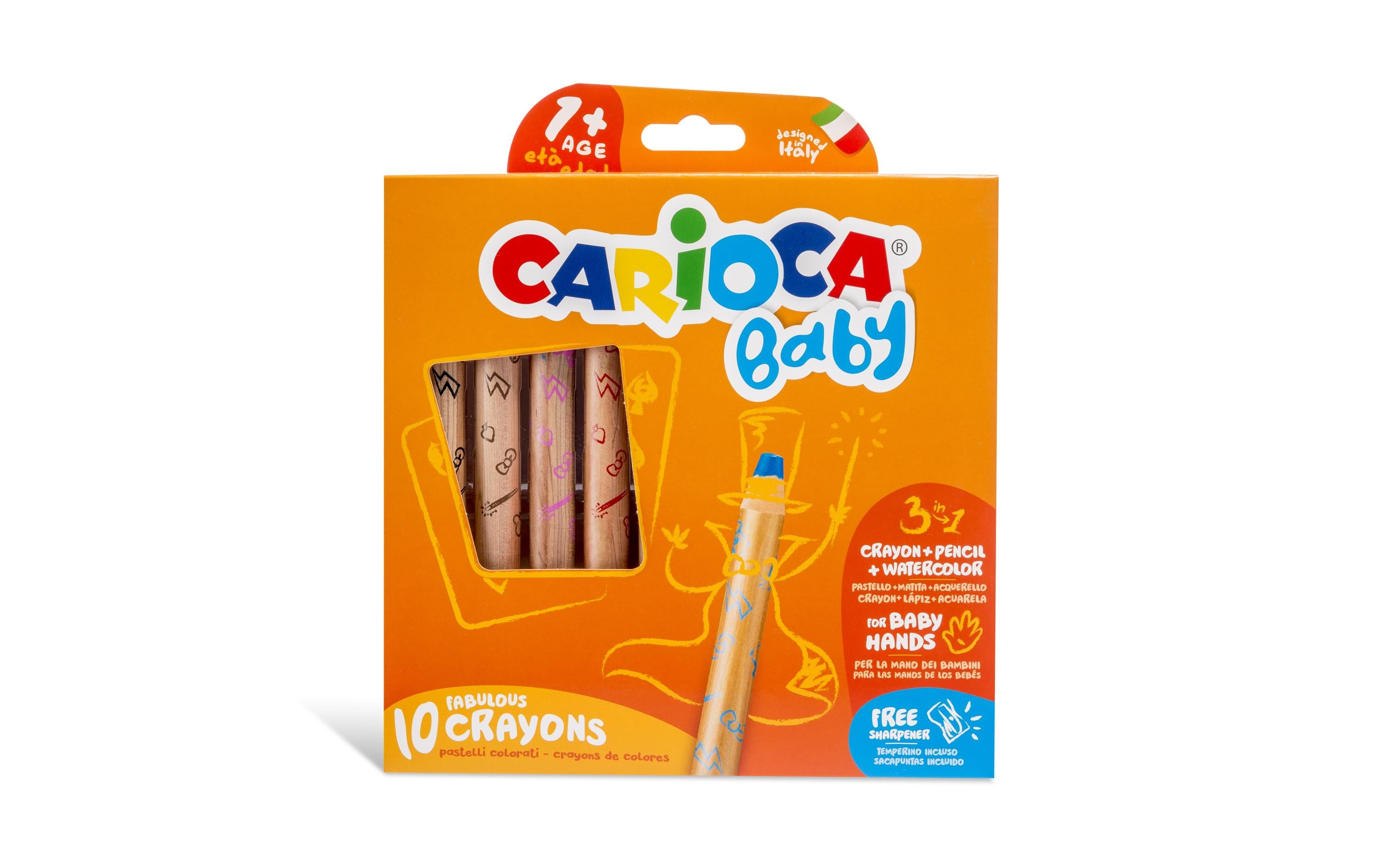 Carioca Malstift Baby 3 in 1 10er Pack
