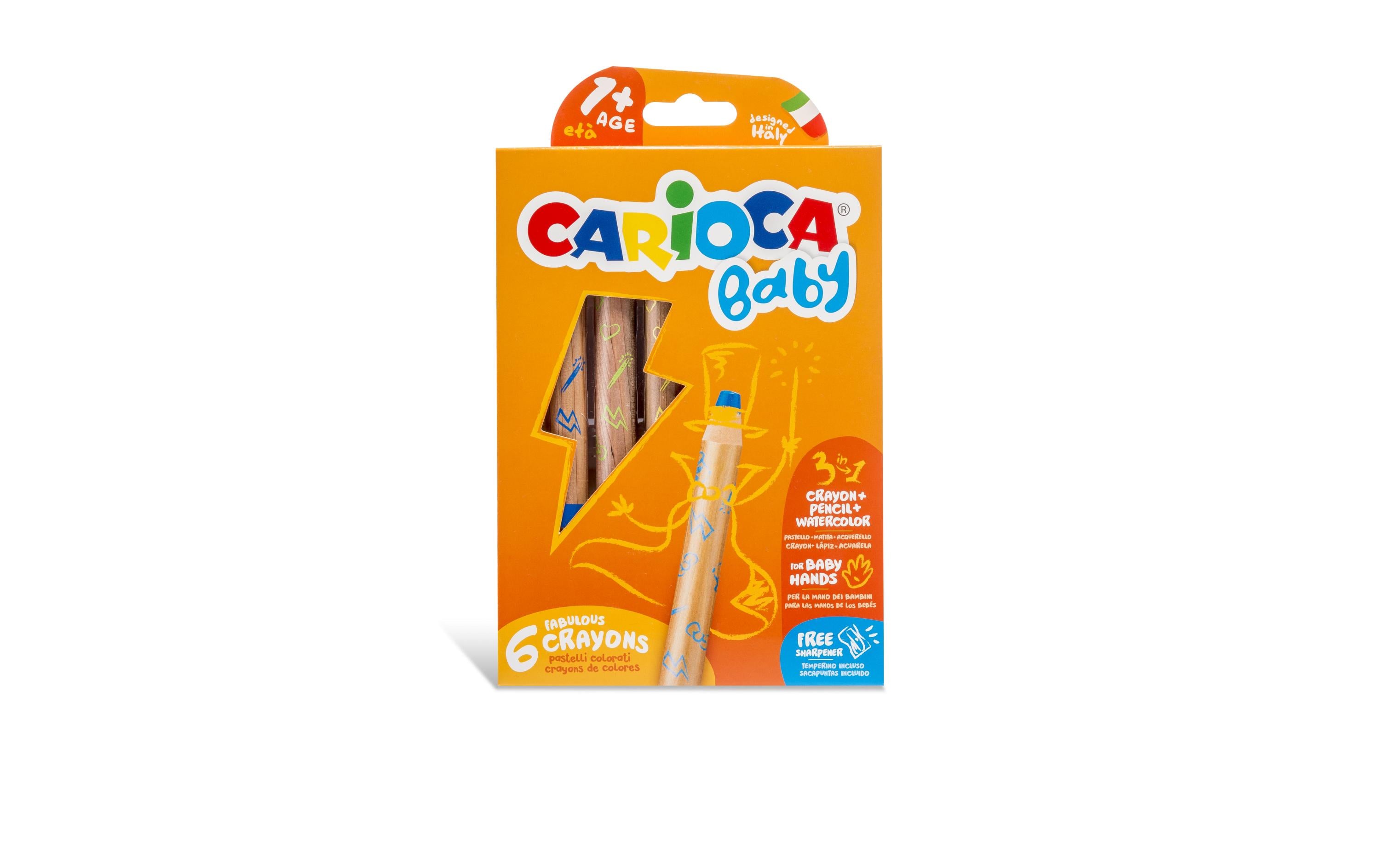 Carioca Malstift Baby 3 in 1 6er Pack