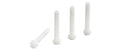 Nylon-Zylinder-Schrauben M5x50 10 Stück