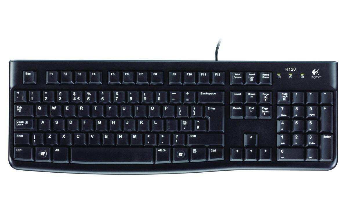 Logitech Keyboard K120 for Business USB, CH-Layout