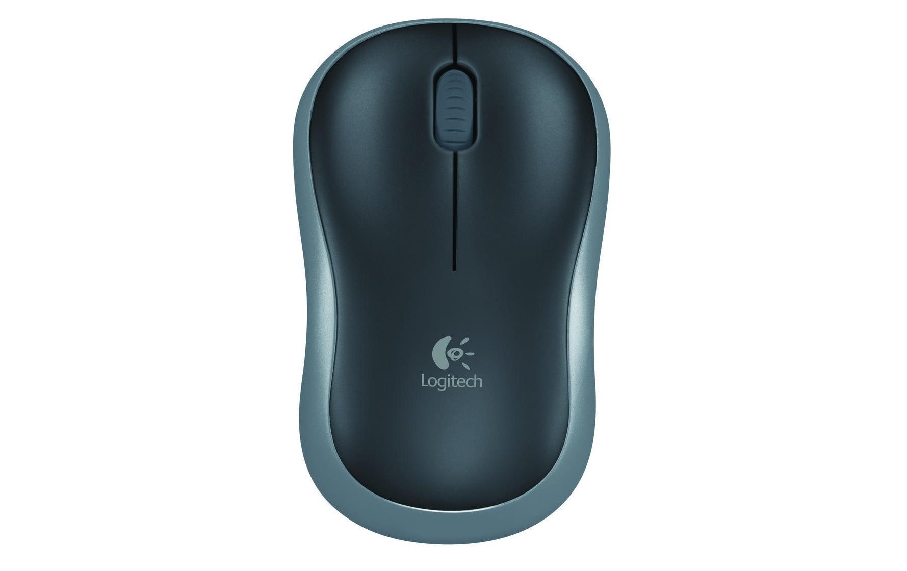 Logitech M185 wireless Mouse Swift Grey USB 2.4GHz verstaubar,
