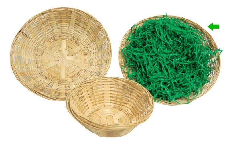 B+C Bambuskörbchen mit Gras Ostern 20 cm