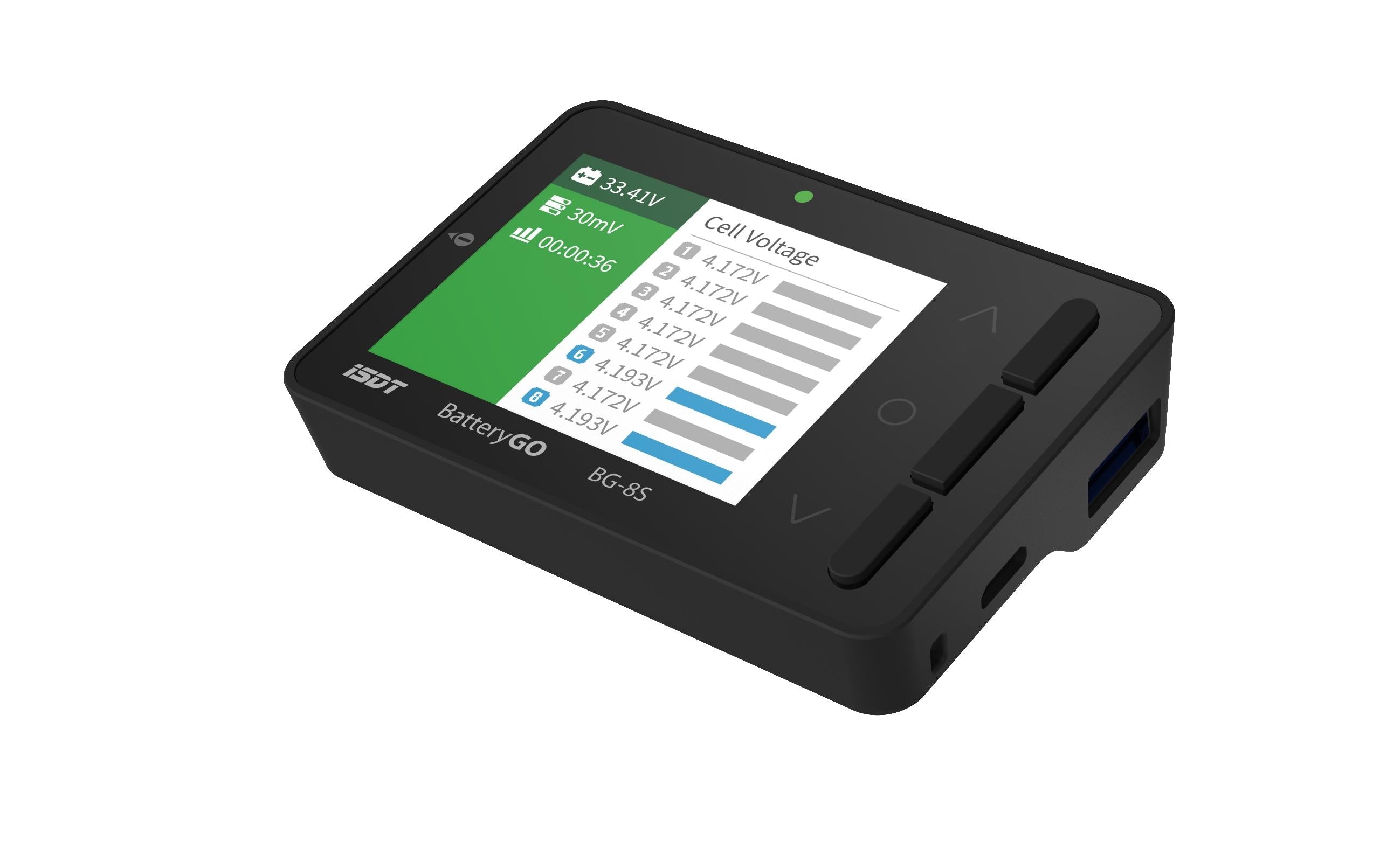 iSDT BG-8S Smart Battery Checker BattGo