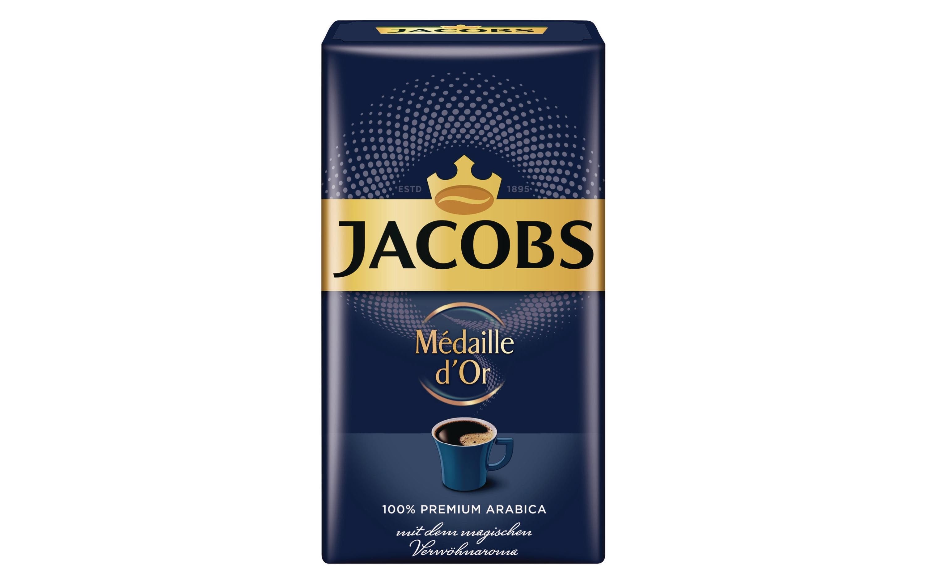 Jacobs Kaffeepulver Médaille d`Or Packung à 500g