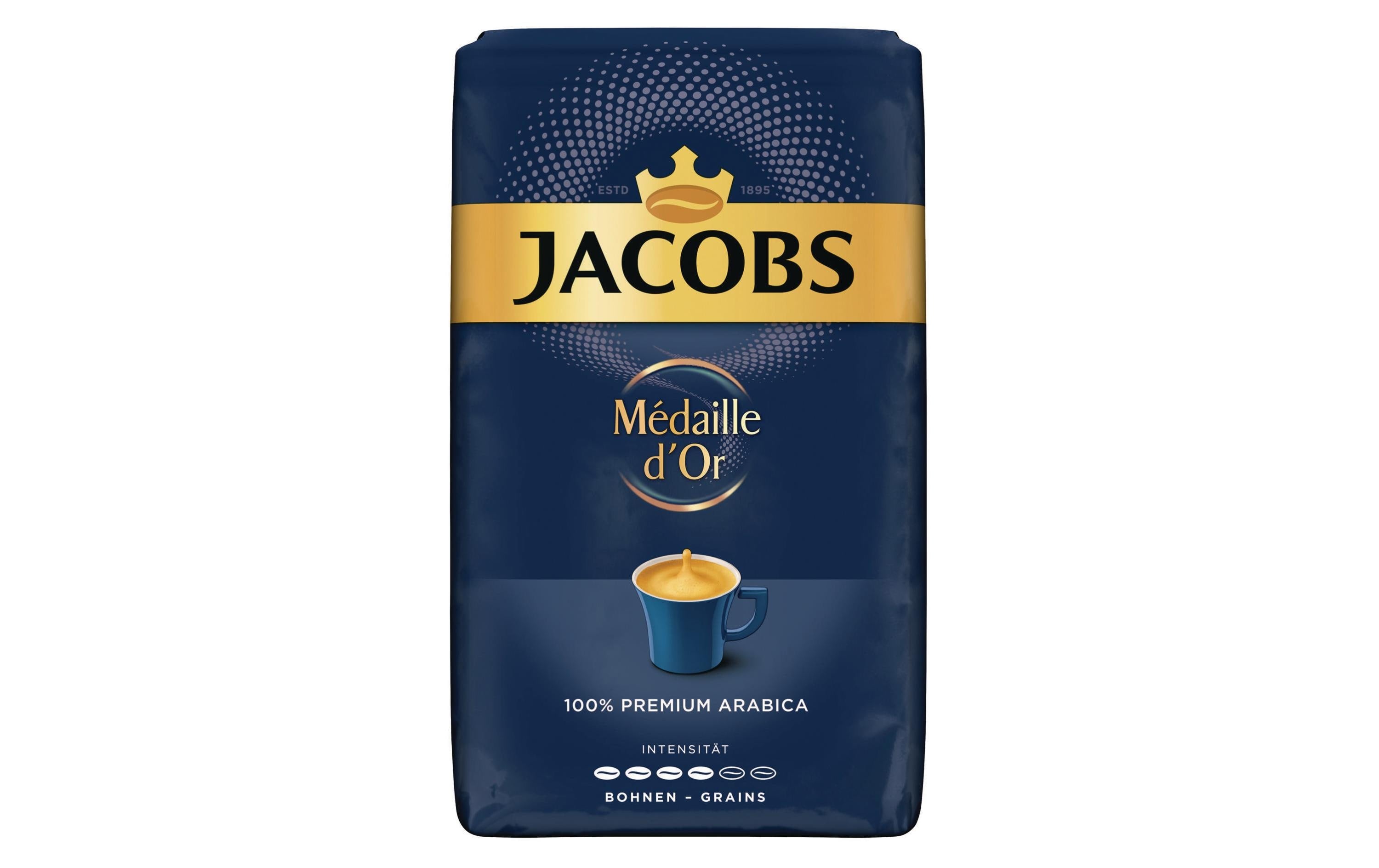 Jacobs Kaffeebohnen Médaille d`Or Packung à 500g