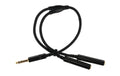 Cordial CFY 0.3 VKK Y-Kabel, 6.3mm - 2x 6.3mm, 0.3m