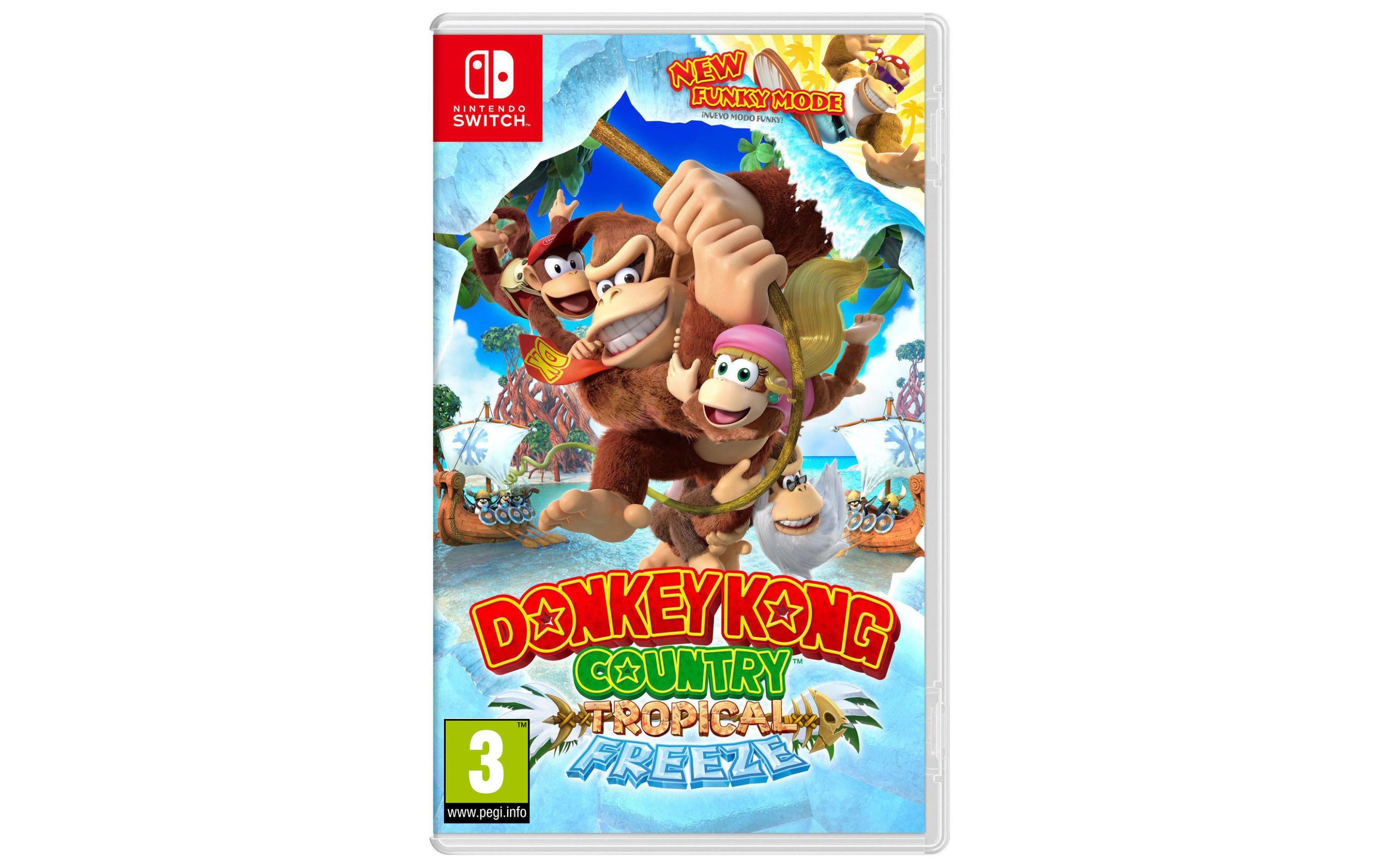 Donkey Kong Country:Tropical Freeze, Switch Alter: 3+