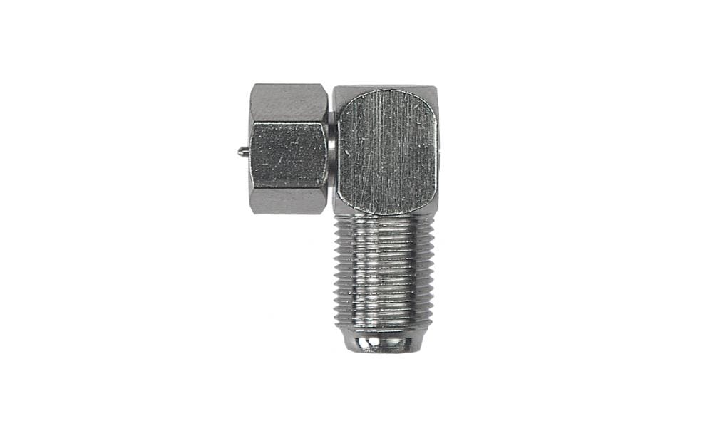 Axing CFA 6-02 F-Buchse auf F-Stecker Abgewinkelt Adapter