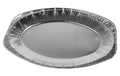 Papstar Servierplatten Alu, 3 Stück 35 cm x 24,5 cm
