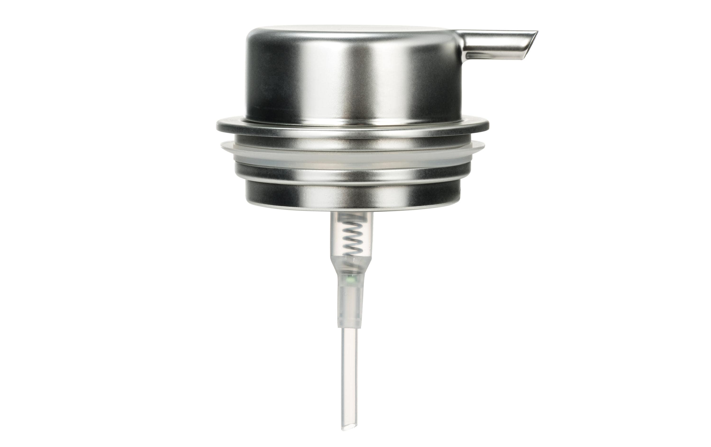 Zone Ersatzpumpe für Seifenspender Nova silber, H:19cm D:8cm