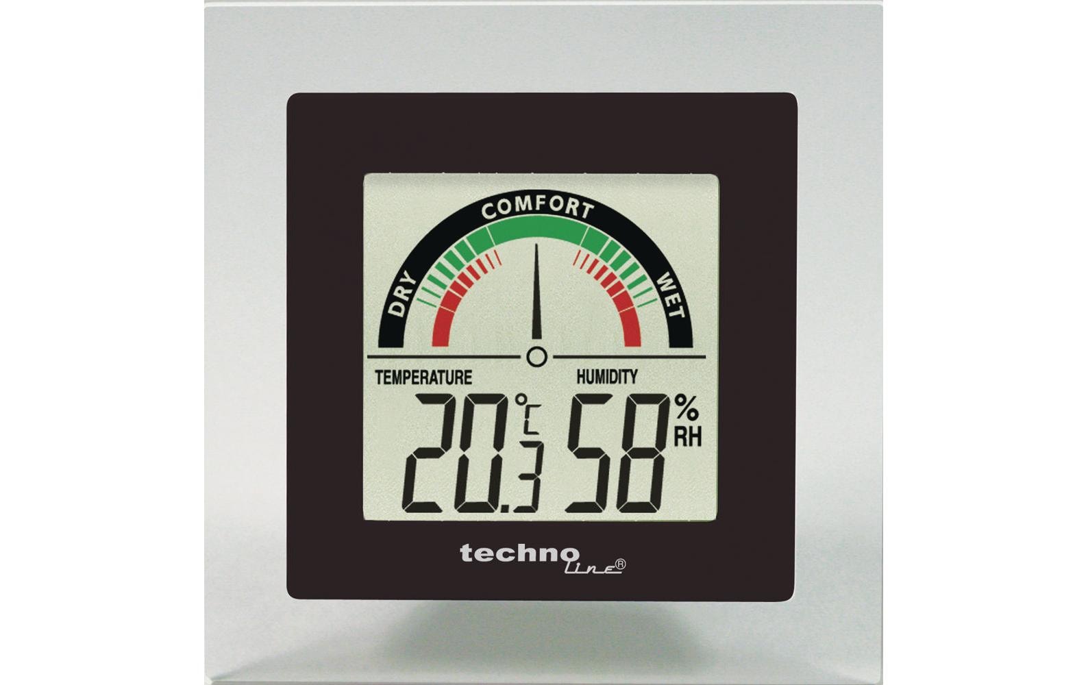 Technoline Thermometer-Hygrometer WS 9415 Wand oder Tischaufstellung
