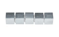 Sigel SuperDym-Magnet, Cube-Desig titangrau, 11x11x11mm, 5Stk.