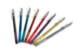 Pentel Hybrid Roller Gel Dual Metallic 1mm 8er Set