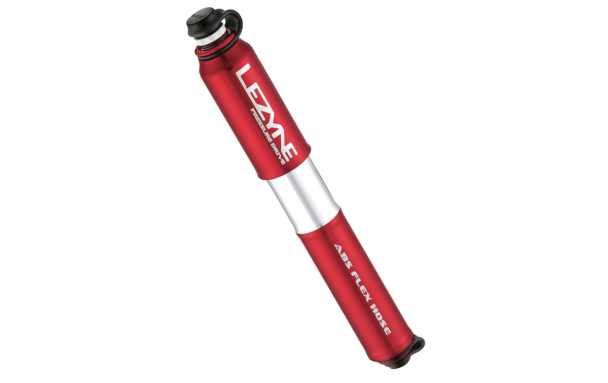 Lezyne Lezyne Pressure Drive ABS M Red 8.3 Bar, ABS Flex Hose