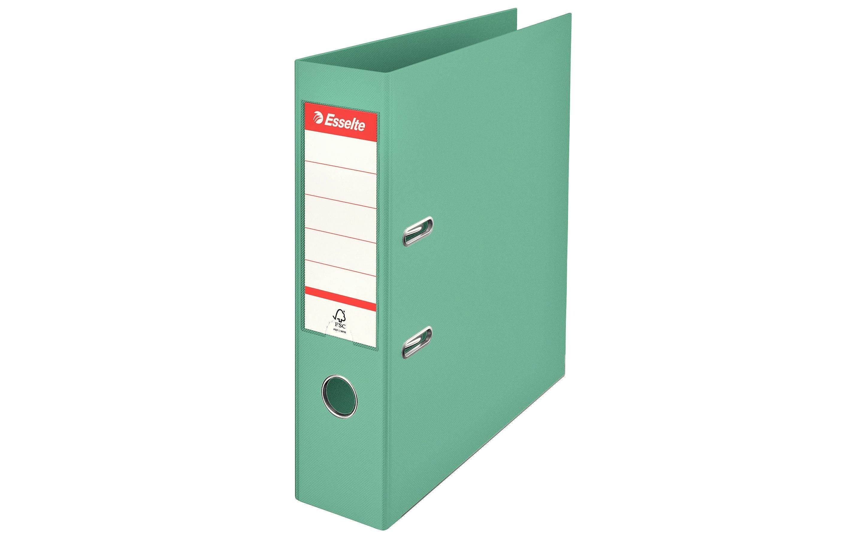 Esselte Colour'ICE Ordner PP A4 75cm grün, breit