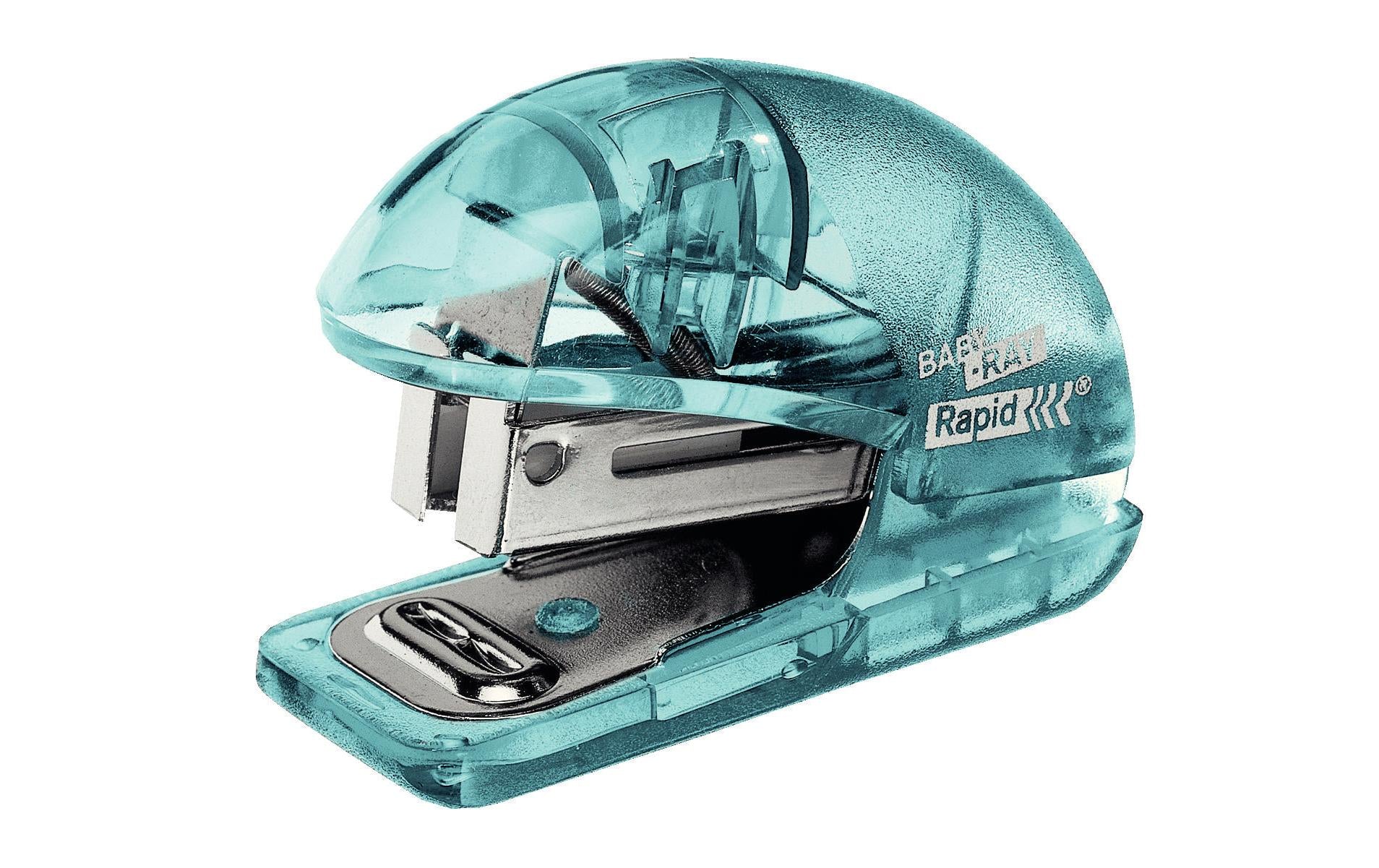 Esselte Colour'ICE Miniheftgerät blau, 10 Blatt, inkl. Heftklammer