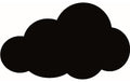 Securit Kreidetafel Silhouette Klett Wolke inkl. 1 weisser Kreidestift, 27.3x47cm