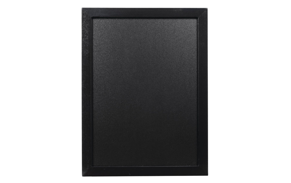 Securit Wandtafel Woody 30x40cm Schwarz inkl. 1 weisser Kreidestift