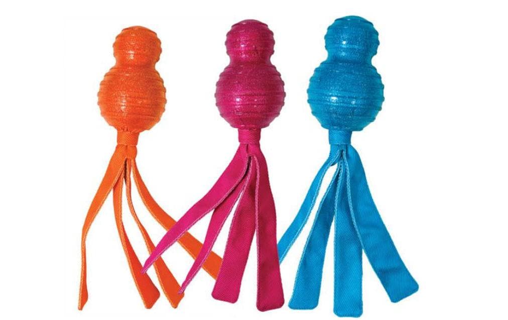 Kong Wubba Comet Large, 315 g Ø 8.2 cm L 36 cm, assortiert