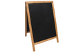Securit Kreidetafelständer Teak Finish 55x85cm