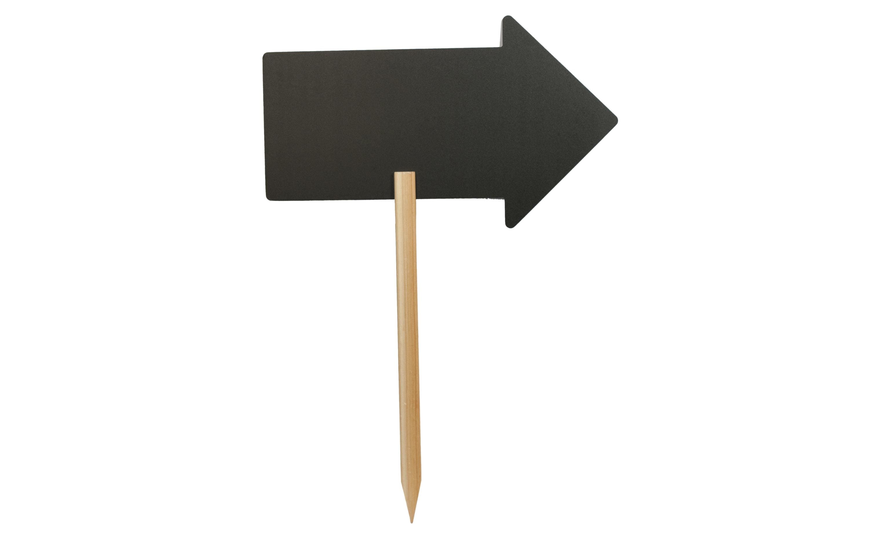 Securit Kreidetafel Gartenstecker Pfeil 67x48.2cm