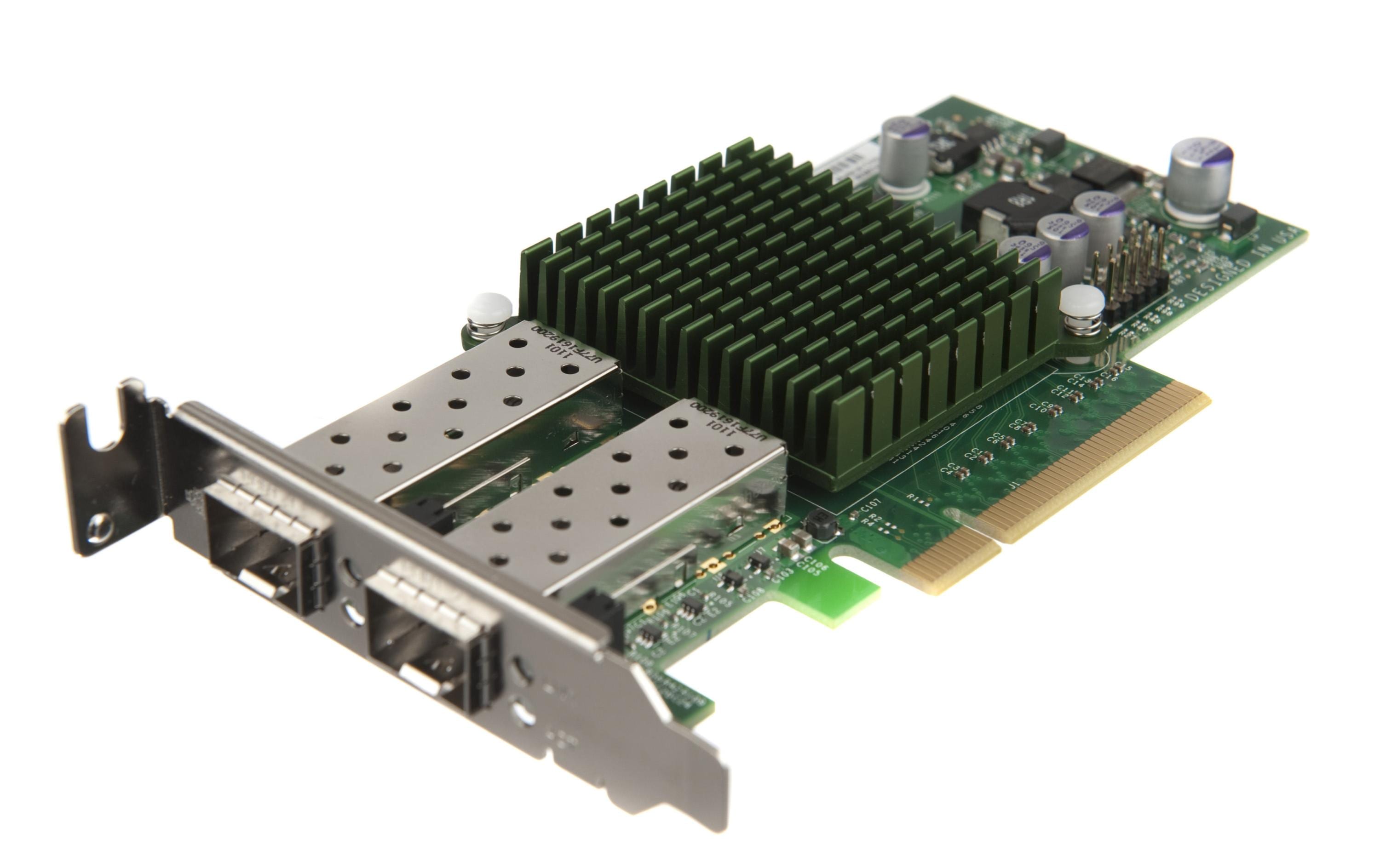 Supermicro AOC-STGN-i2S: 2x SFP+Port 10Gbps NIC, PCIe x8 Gen. 2, Intel 82599ES