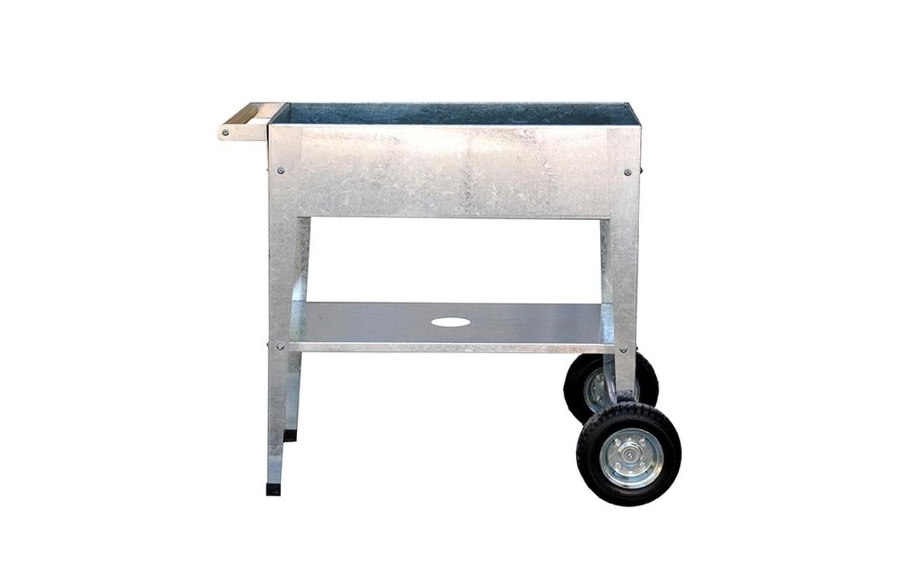 Herstera Urban Garden Troley 75x35x80cm, Galvanisiert, Gummi