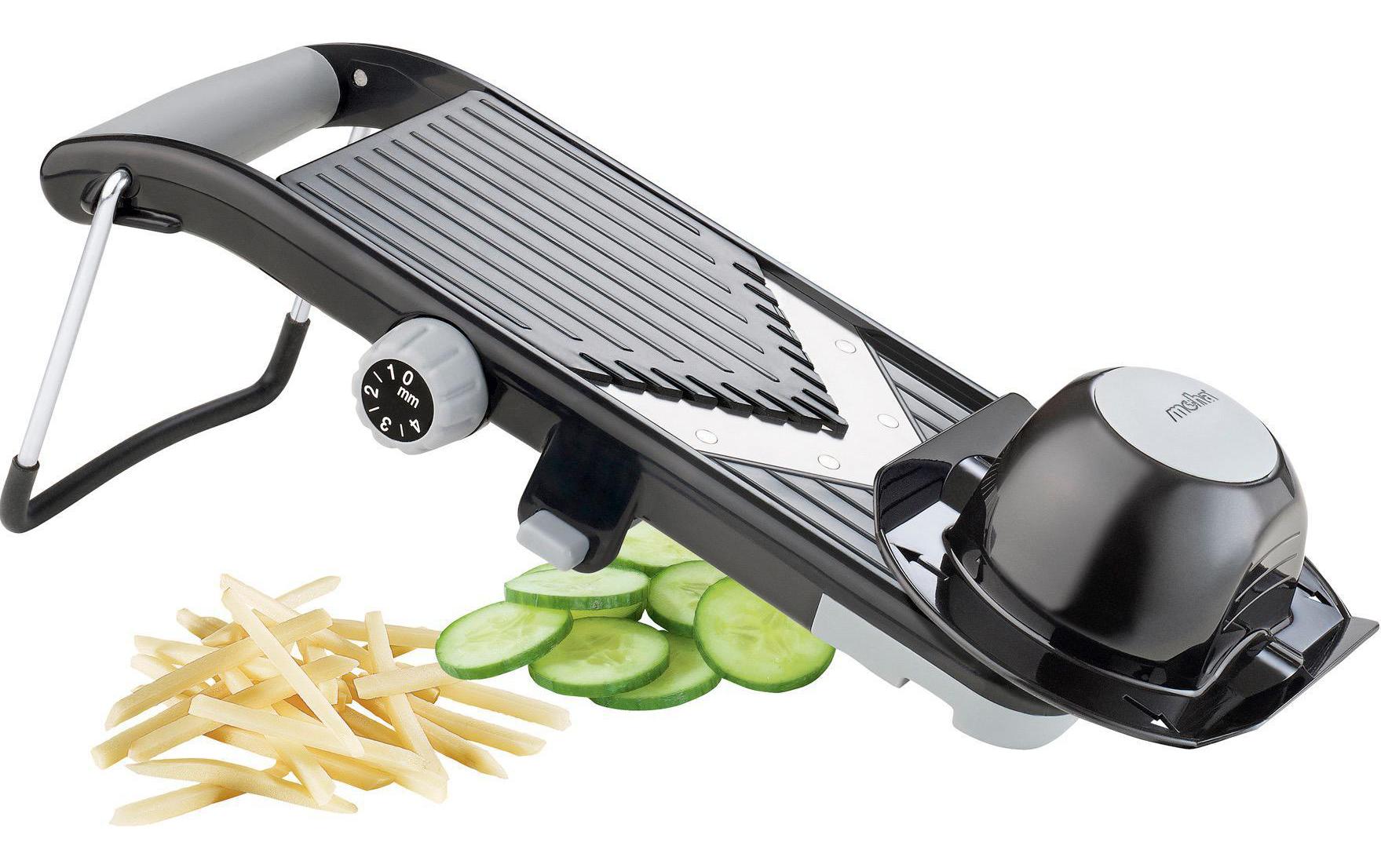 Moha Veggie kompakter Gemüsehobel mit V-Klinge