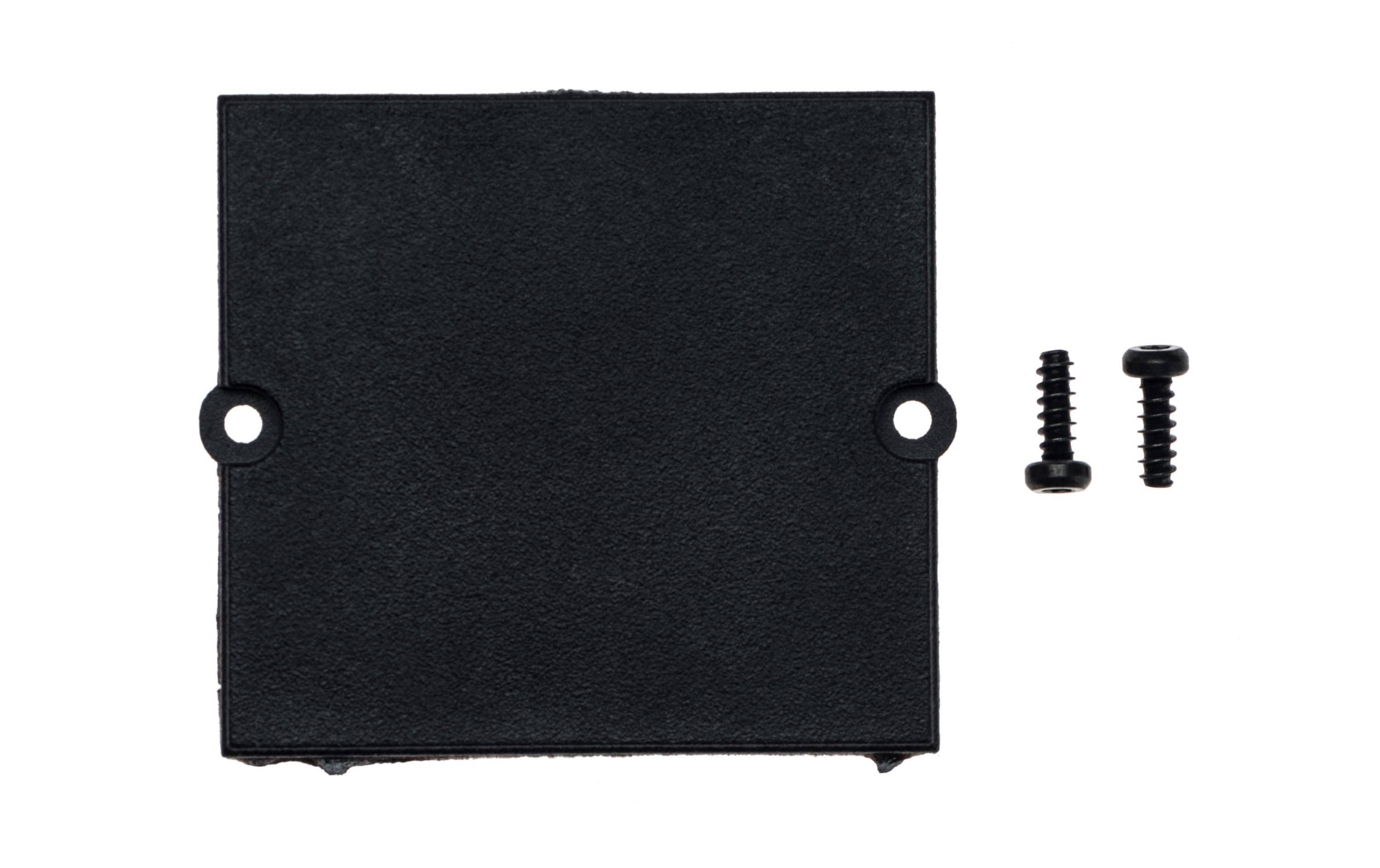Bachmann Custom Modul, Blindabdeckung Kunststoff, schwarz, inkl. 2 Schrauben
