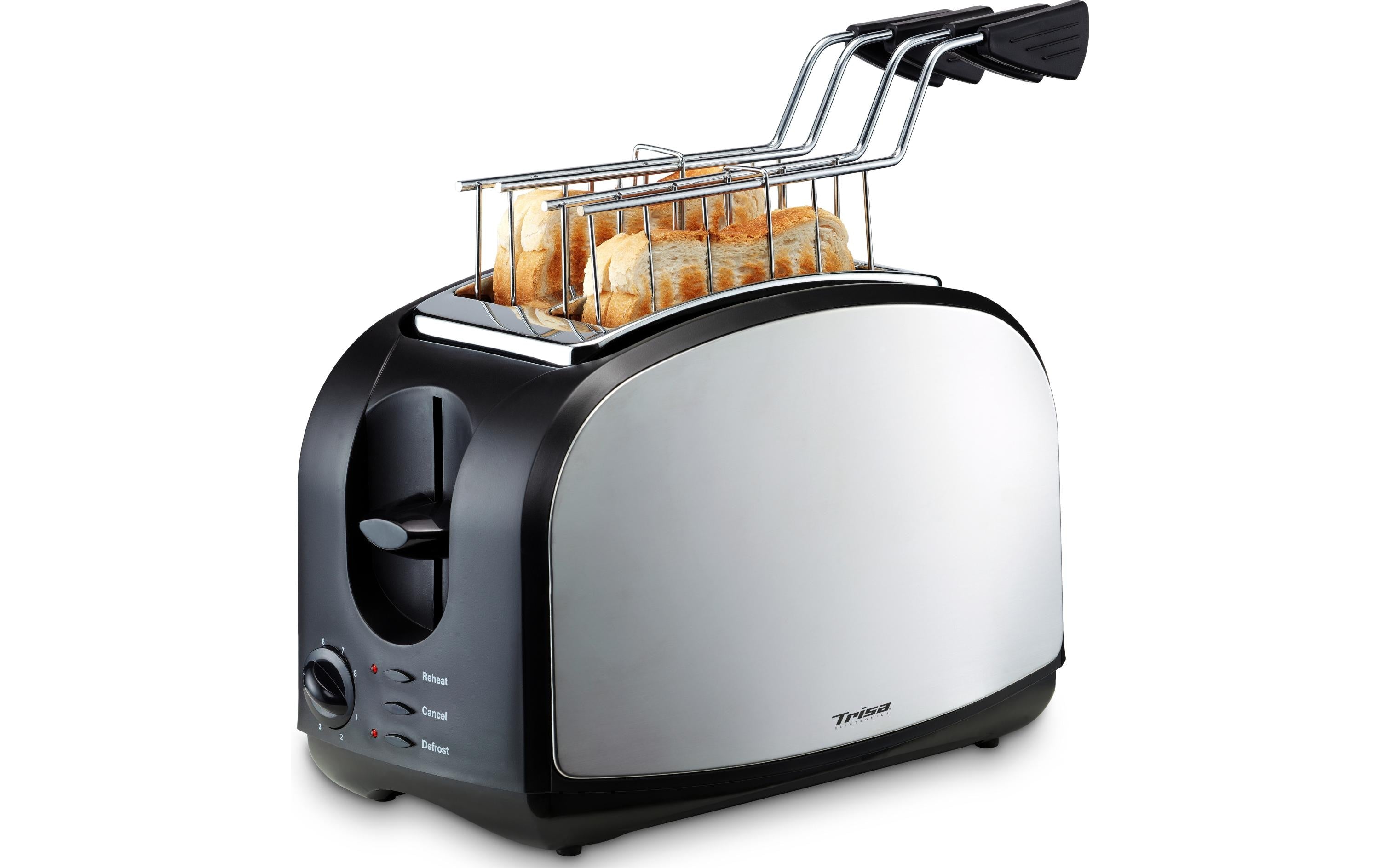 Trisa Toaster Crispy Snack Inkl. zwei Zangen