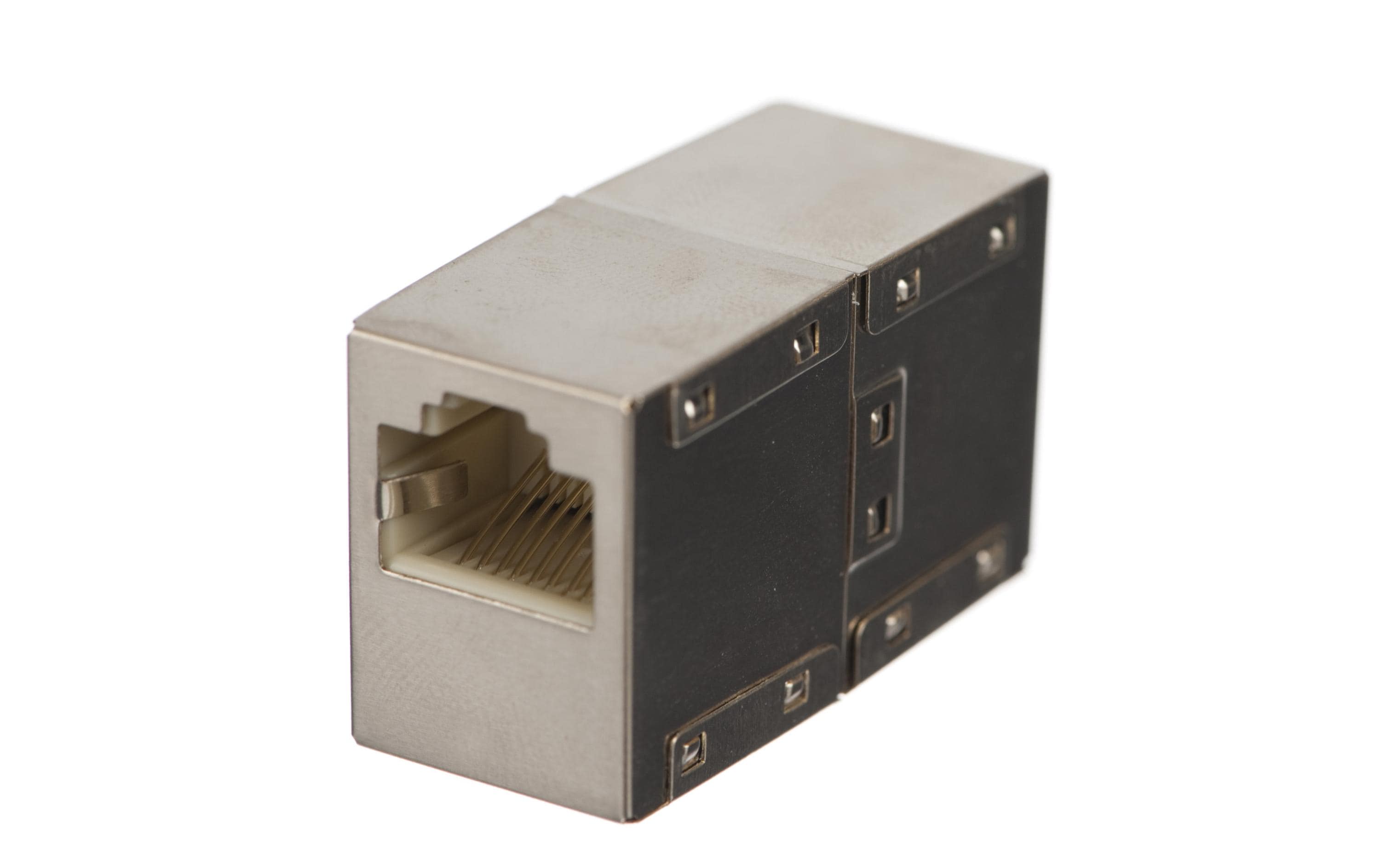 Wirewin Kupplung für RJ-45 Kabel CAT.6 FTP, geschirmt, Metalgehäuse