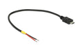 Delock USB Micro-B Kabel - 2Pol Strom, 15cm für z.B Raspberry Pi Stromversorgung